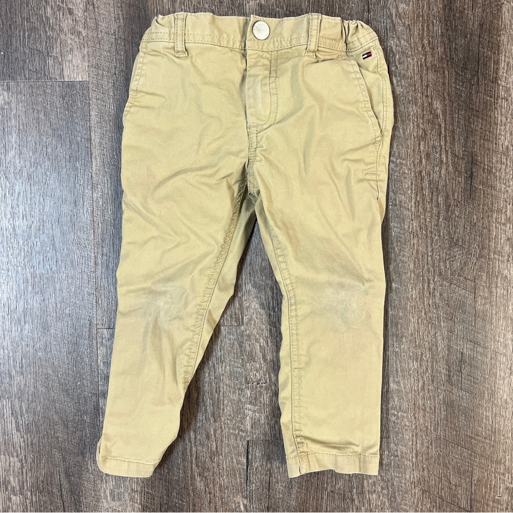 Tommy Hilfiger Kids Slim Khaki Pants